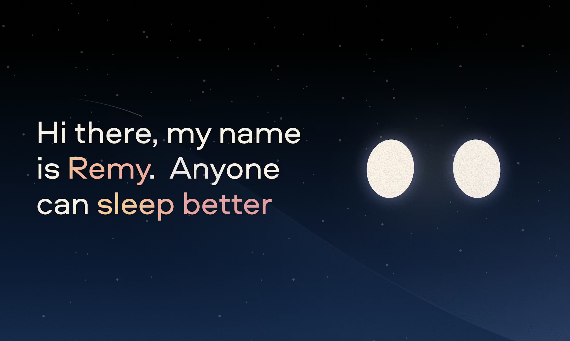 Remy dashboard with sleep analysis and AI insights